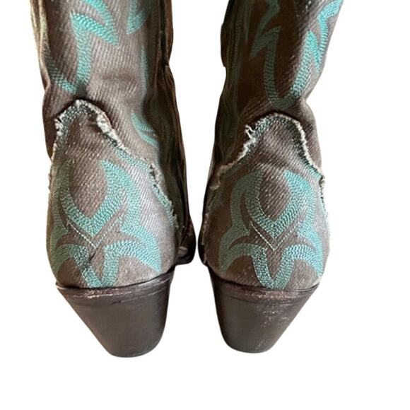 Liberty Western Cowboy Boots – Made in Mexico – Size 7.5 - Picture 7 of 11